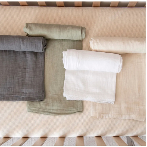 Organic Breathable Muslin Crib Sheets