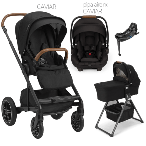 Nuna® MIXX™ Next + Bassinet + PIPA Aire / PIPA RX / PIPA Aire RX Trave