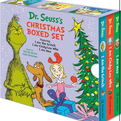 Dr. Seuss's Christmas 3-Book Boxed Set: I Am the Grinch, I Am Cindy-Lou Who; I Am Max: Based on How the Grinch Stole Christmas (Dr. Seuss's I Am Board Books)