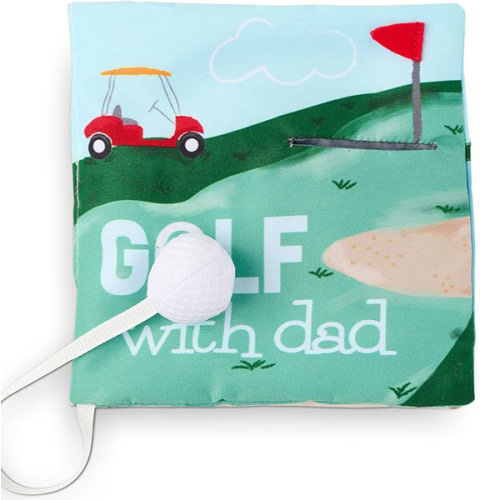 Mud Pie Children's Golf with Dad Plush Book