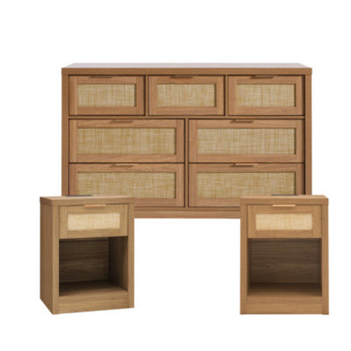 Millwood Pines Dearbhaile Dresser & Nightstand Set & Reviews | Wayfair