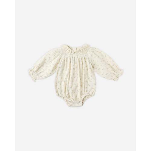 Callie Romper || Golden Floral – Quincy Mae