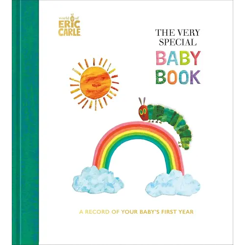 The Very Special Baby Book: A Record of Your Baby's First Year: Baby Keepsake Book with Milestone Stickers
