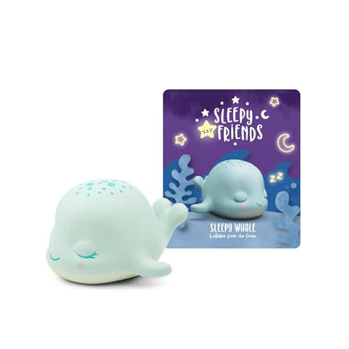 Tonies Sleepy Friends: Lullabies from The Ocean Audio Toy Figurine Featuring Sleepy Whale