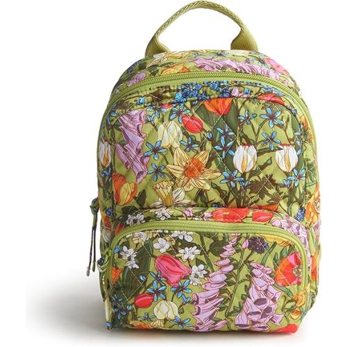 Vera Bradley Premium Cotton Mini Banbury Backpack, Meadow Bouquet