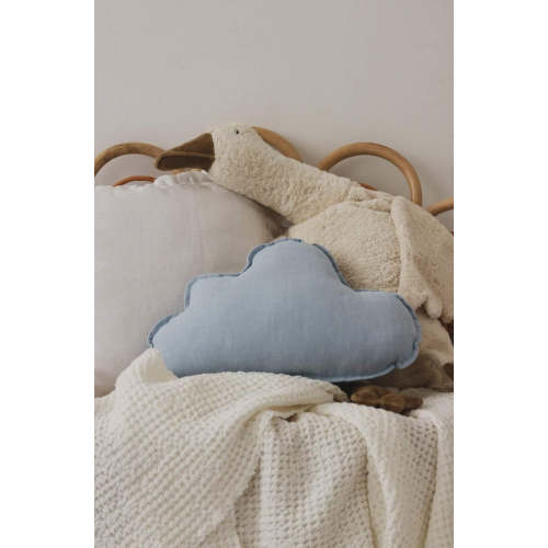 Linen “Baby Blue” Cloud Pillow