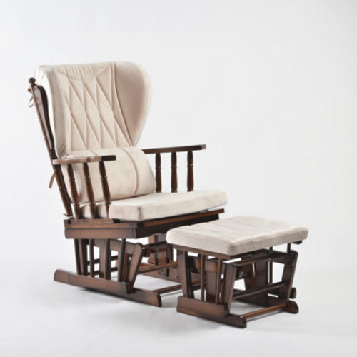 Harriet Bee Azariyah Konfor Rocking Chair And Ottoman & Reviews | Wayfair