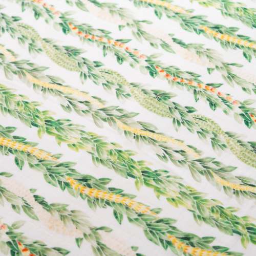 Hawaiian Bamboo Swaddle — Lei Maile | The Keiki Dept