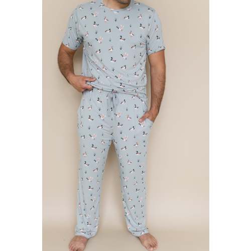 Men's Lounge Pants in Mallard Duck