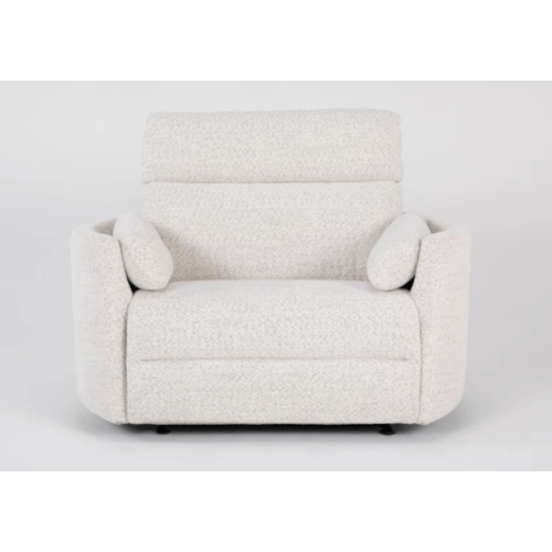 Rayna Snow Power Gliding Oversized Cuddler Recliner | USB | Glider