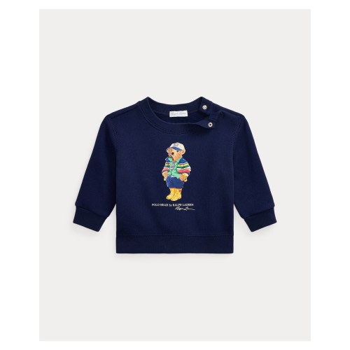 Polo Ralph Lauren Kids Bear Sweatshirt (3mths -24 Mths) | David Jones