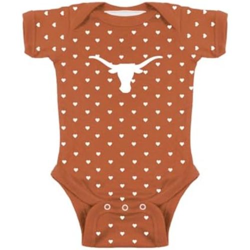 Two Feet Ahead Hearts Baby Bodysuit Creeper Baby Girl Clothes Newborn Infants Sizes 0-3M 6M 12M