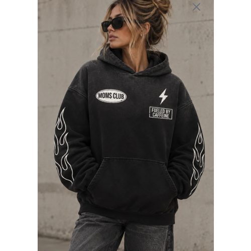 Caffeinated Chaos Hoodie - Vintage Black – Wild Stone Co