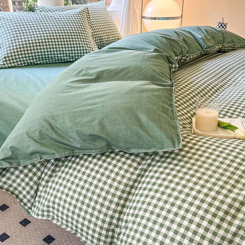 Gingham Comforter