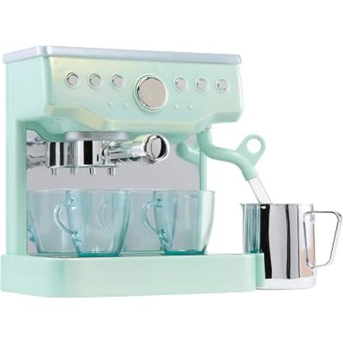 Little Tikes Sweet Spaces - Máquina de café expreso, espuma de mar, juego imaginativo, cocina de juego de simulación, niños y niñas a partir de 3 años