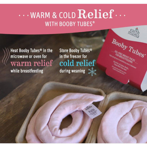 BOOBY TUBES Breast Packs by Earth Mama | In His Hands