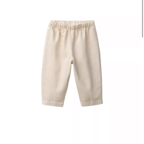 TWILL BAGGY PANTS - Ecru | ZARA United States