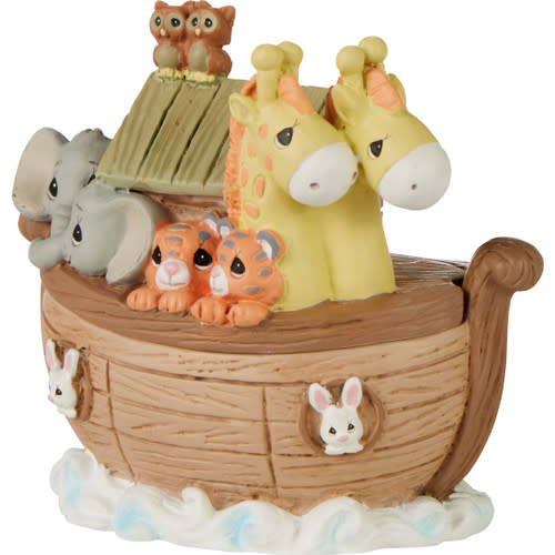 Precious Moments 232416 Let Your Dreams Set Sail Resin Keepsake Box