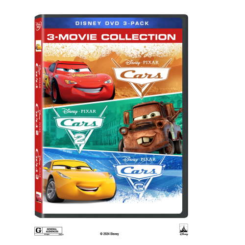 Walt Disney Video: Pixar's Cars: 3-Movie Collection (DVD) for Kids & Family