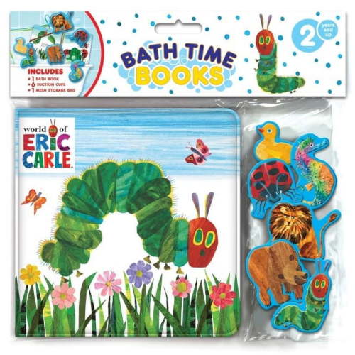 Phidal World of Eric Carcle Bath Time Book (Eva Bag)