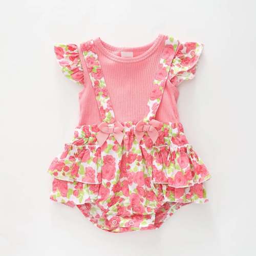 Rose Sunsuit and Tee
