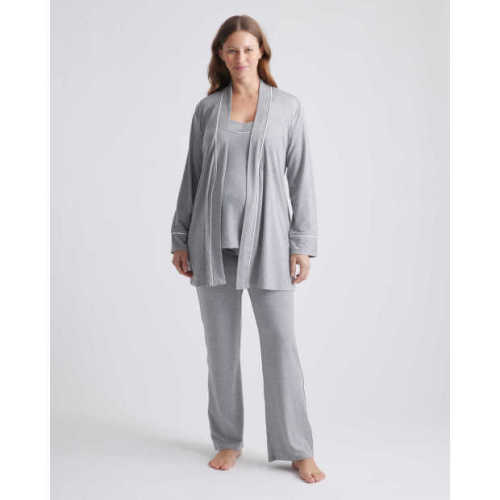 Quince Bamboo Maternity & Nursing Pajama Set