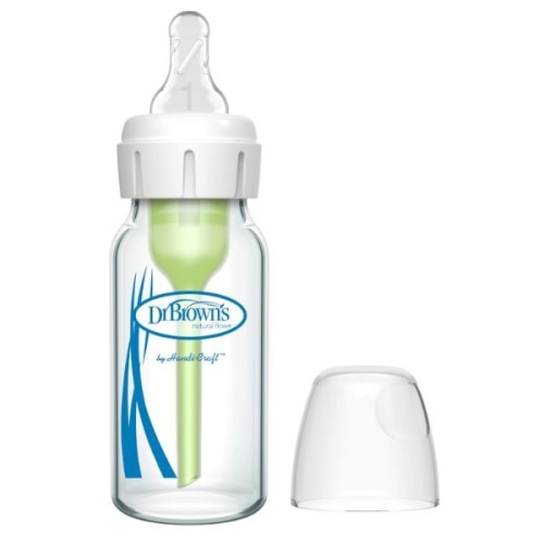 Dr Browns 120ml Glass Feeding Bottle Options + with Level 1 Teat – Baby Kingdom
