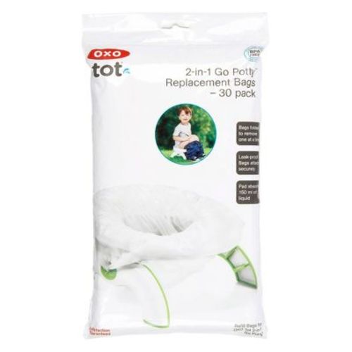 Oxo Tot Go Potty Replacement Bags - 30pk