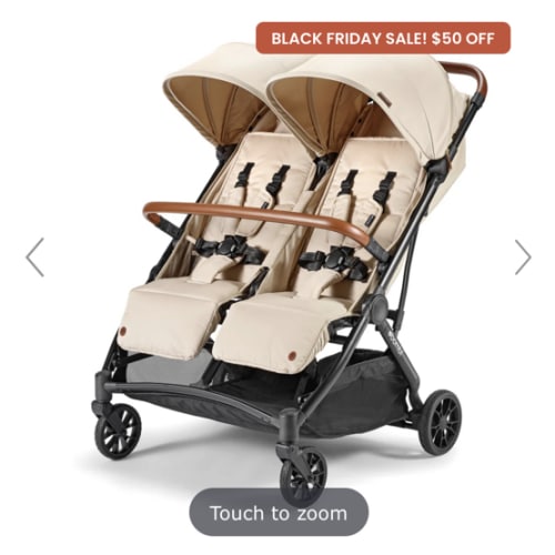 Bēbee Twin Lightweight Double Stroller – Bombi Gear