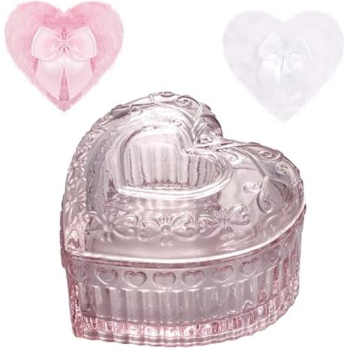 Large Body Powder Puffs and Containers, Crystal Clear Reusable Dusting Powder Case with Washable Velvet Face Body Glitter Soft Puffs Wet and Dry Makeup