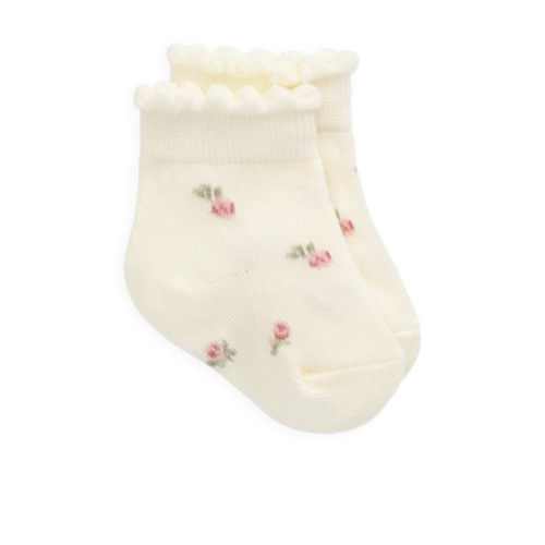 Sophia Socks - Sophia Flower – Jamie Kay USA