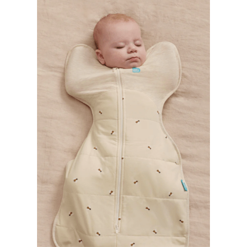Swaddle Up™ 2.5 TOG Cotton Oatmeal Bees