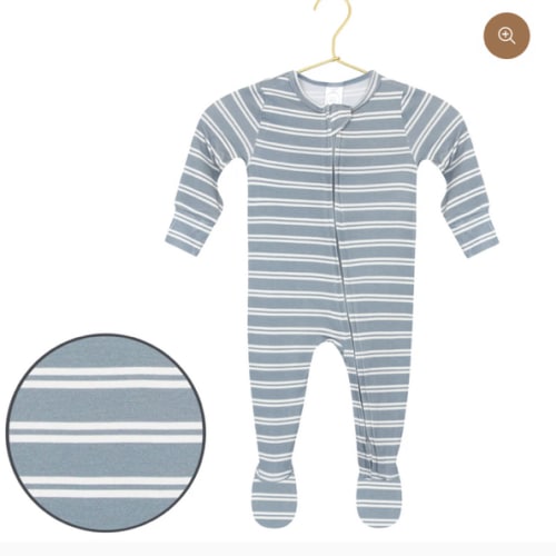 Wells Zipper Footies Newborn-3M