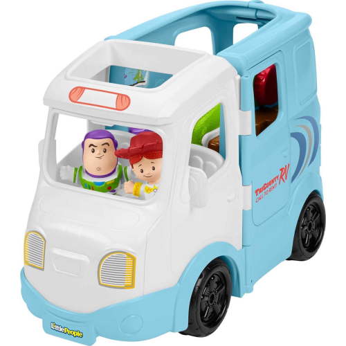 Fisher-Price Little People Disney Pixar Toy Story RV with Buzz & Jessie Figures