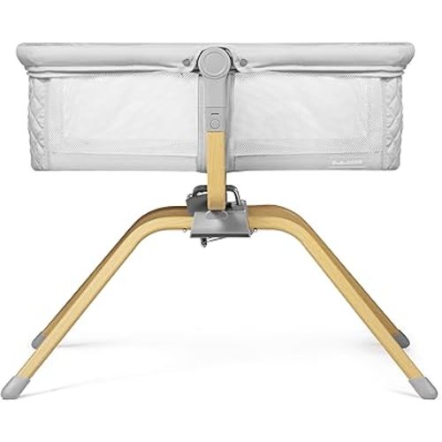 Baby Bassinet with Rocking/Gliding, Portable Baby Cot Sleeper for Baby with Foam Mattress, Baby Bedside Crib for Newborns and Infants with Carry Bag Included