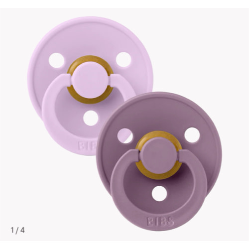 BIBS Colour 2 Pack Violet Sky/Mauve - Stylish and Safe – Bibsworld store US