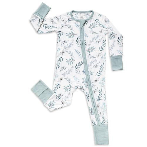 Miaoberry Pajama for Baby Boys & Girls – Viscose from Bamboo Sleepwear, 2-Way Zipper