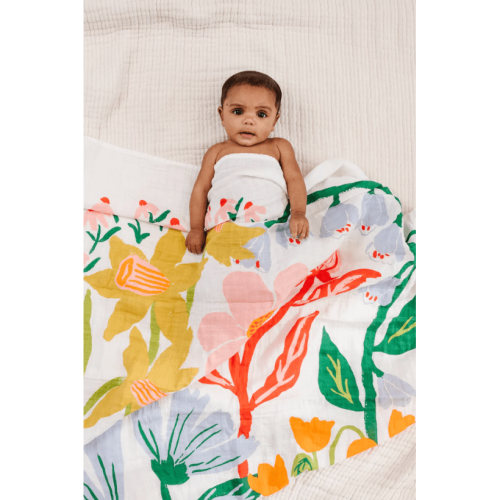 Clementine Kids Cottage Garden Swaddle