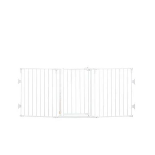 Regalo Extra Wide Configurable Metal Walk-Through Gate
