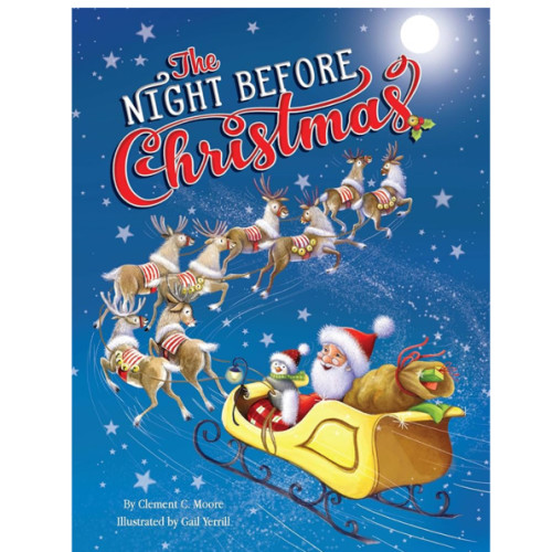 The Night Before Christmas - Children's Padded Board Book - Holiday