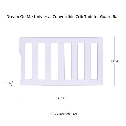 Dream On Me Convertible Crib Toddler Guard Rail