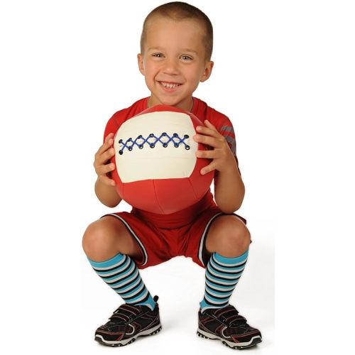 WOD Toys® Med Ball Mini - Safe, Durable Medicine MedBall for Kids Fitness Participation - Kid Gym Workout and Exercise Equipment for Toddlers and Children
