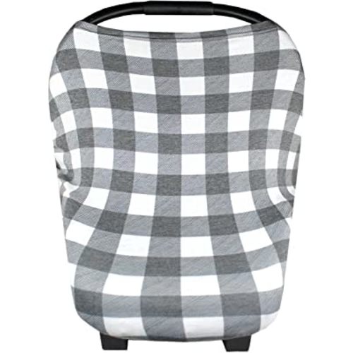 Copper Pearl Multi-Use Cover: Car Seat & Stroller Cover for Sun - Stretchy Fabric, All-Season Use, Stylish Designs, Easy Access for Moms - Scotland