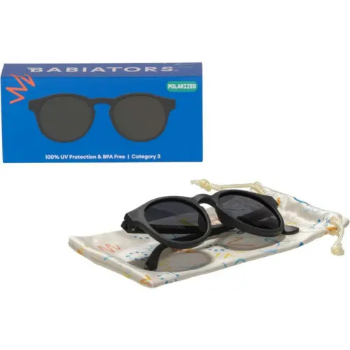 Jet Black Polarized Babiators