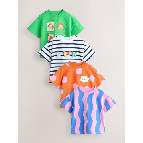 Rainbow T-Shirts 4 Pack (3mths-7yrs)