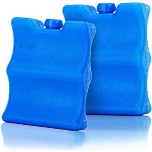 Teamoy Breastmilk Ice Pack(Pack of 2), Bottle Ice Packs for Breastmilk Storage and Breastfeeding Working Mom, Small