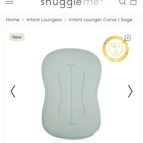 Infant Lounger Curve | Sage