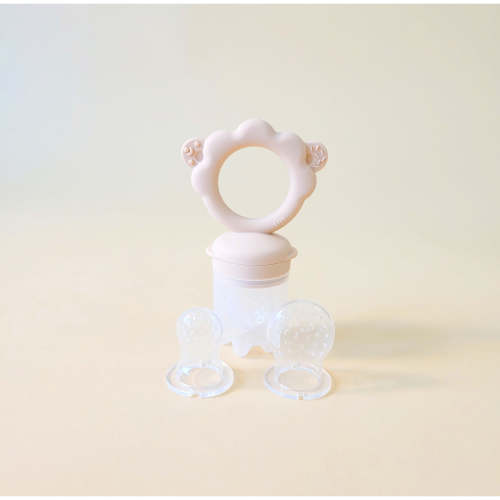 Teether Fruit Feeder- Blush – Itty Bitty Bella