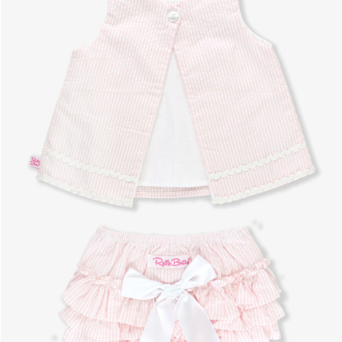 Ric Rac Swing Top and Bloomer Set | RuffleButts & RuggedButts