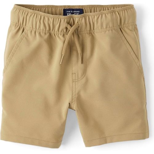 The Children's Place Baby Boys' and Toddler Uniform Quick Dry Jogger Shorts